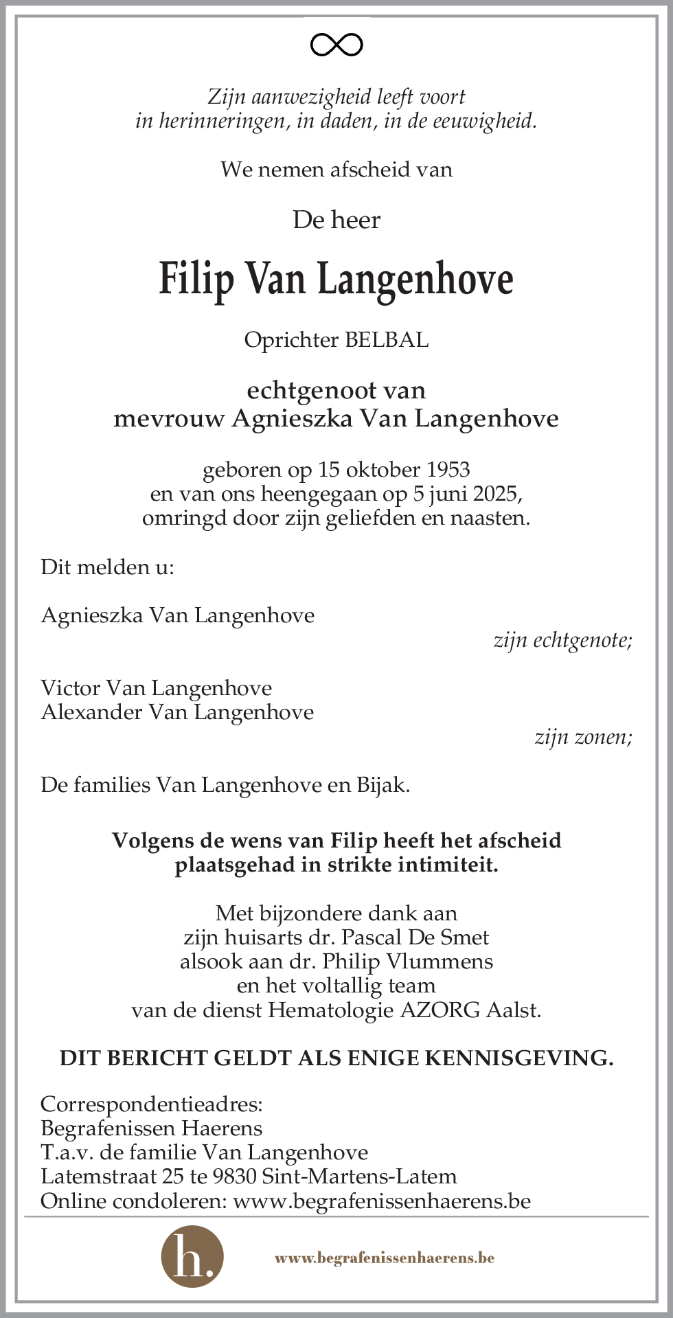 Filip Van Langenhove