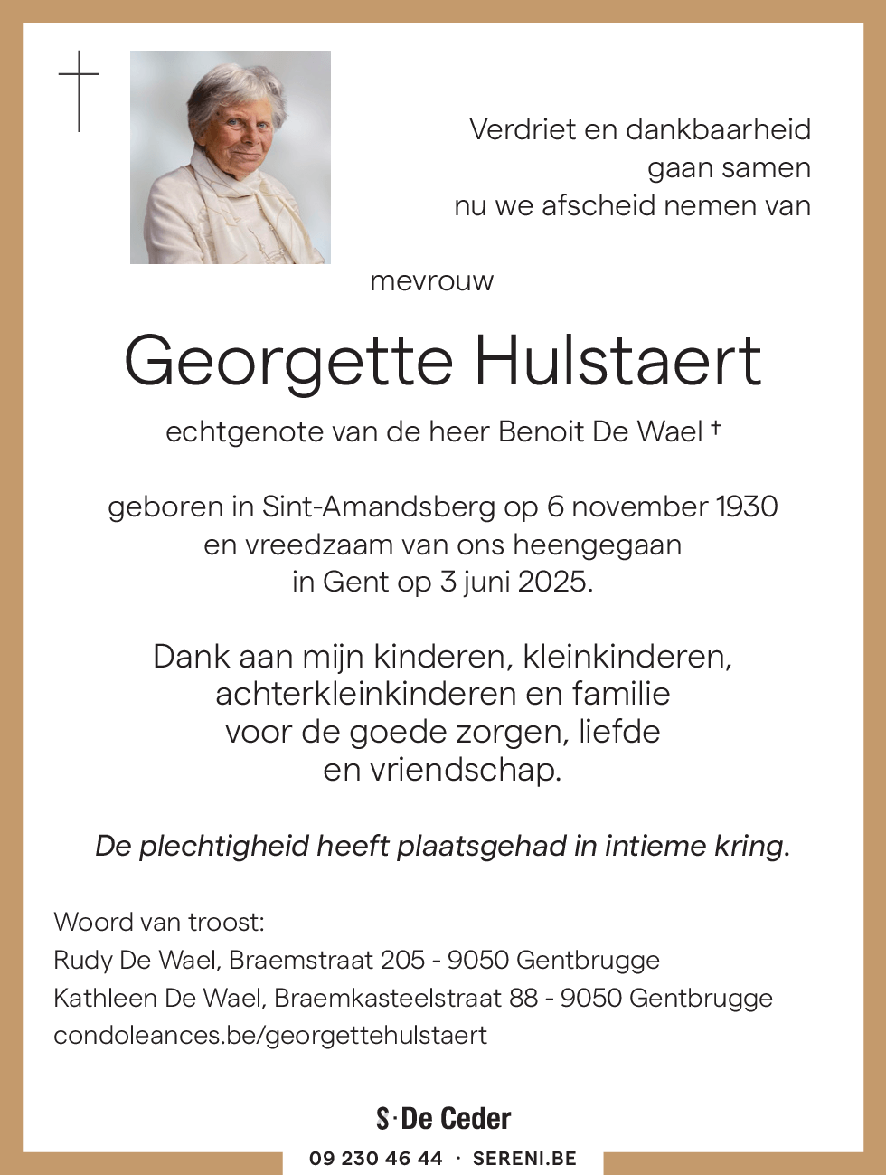 Georgette Hulstaert