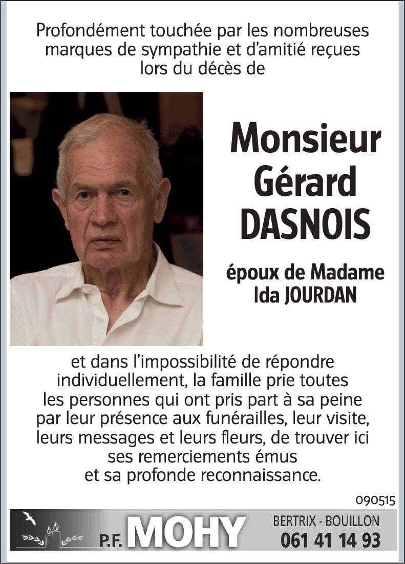 Gérard DASNOIS