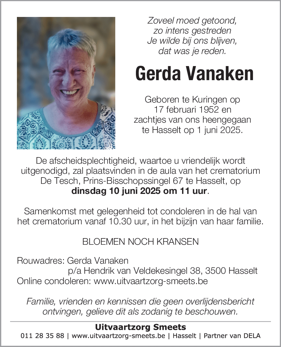 Gerda Vanaken