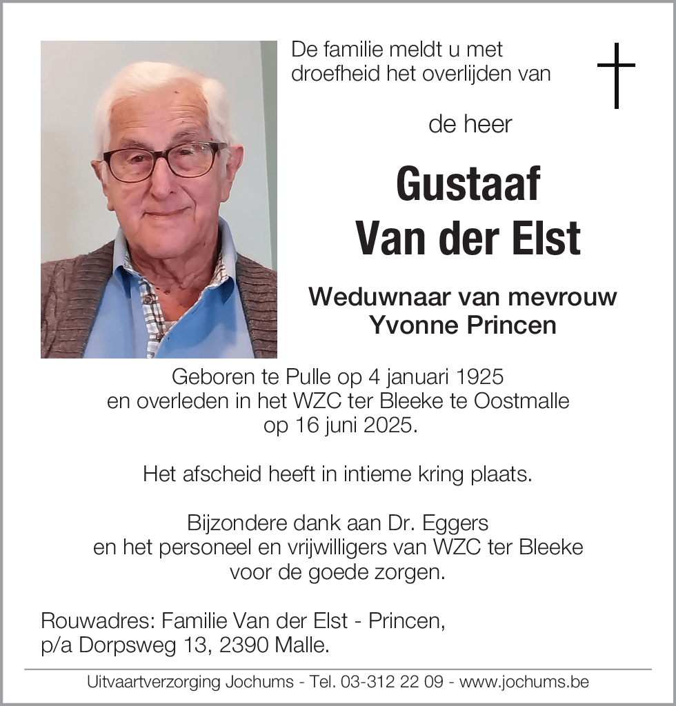 Gustaaf Van der Elst