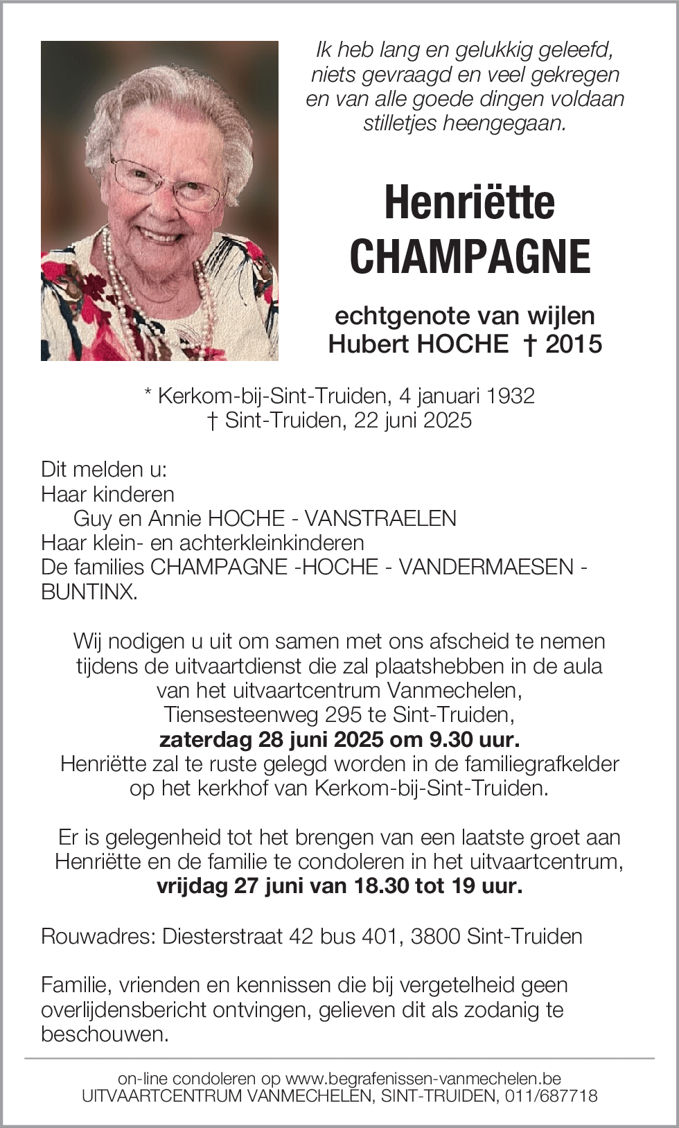 Henriëtte Champagne