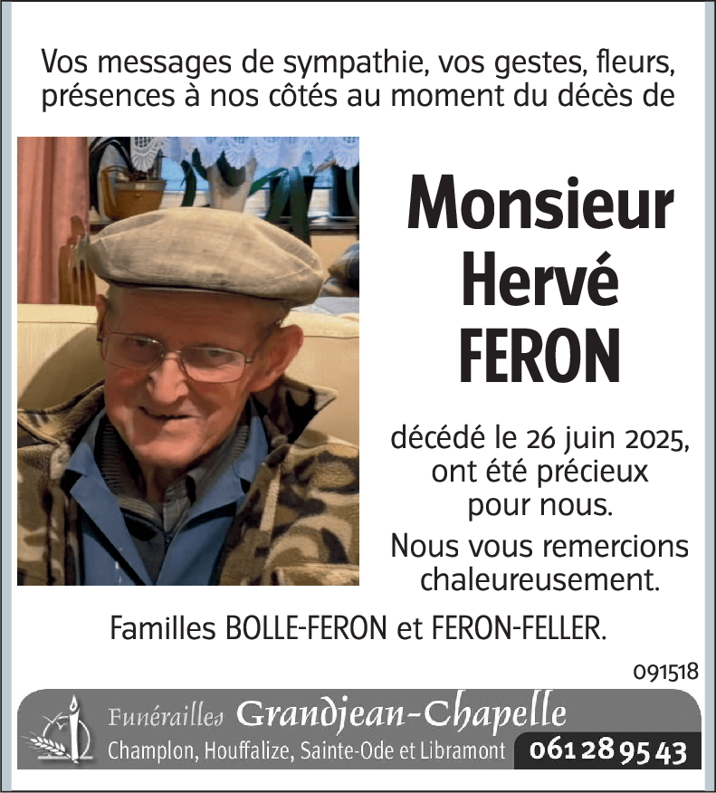 Hervé FERON