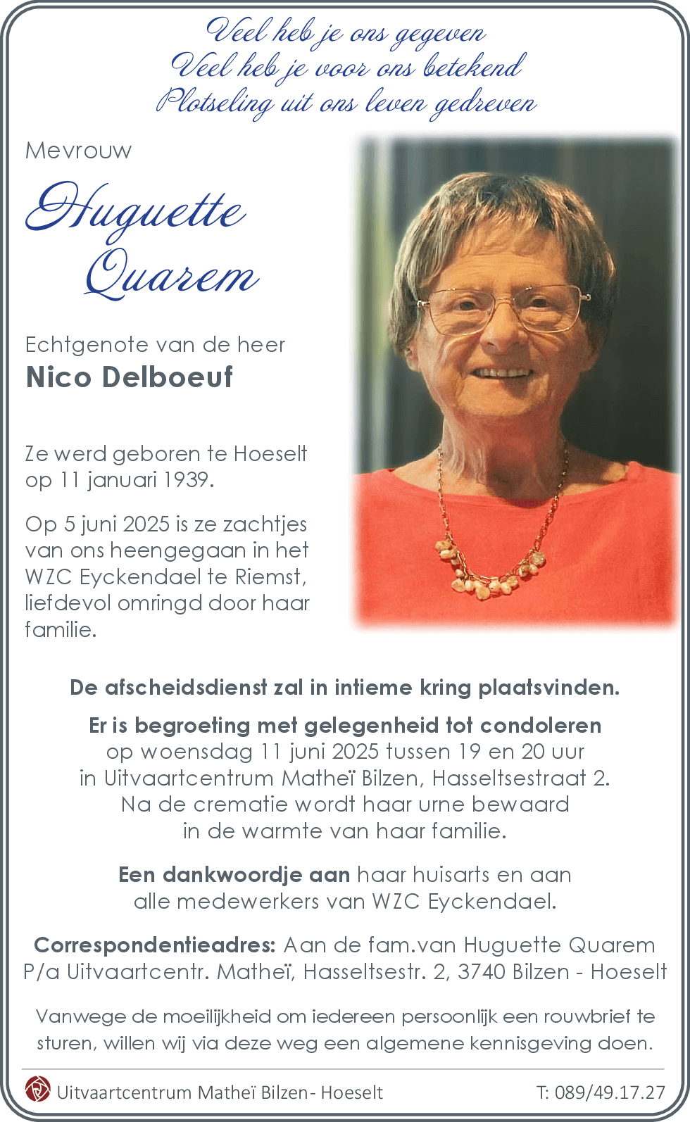 Huguette Quarem