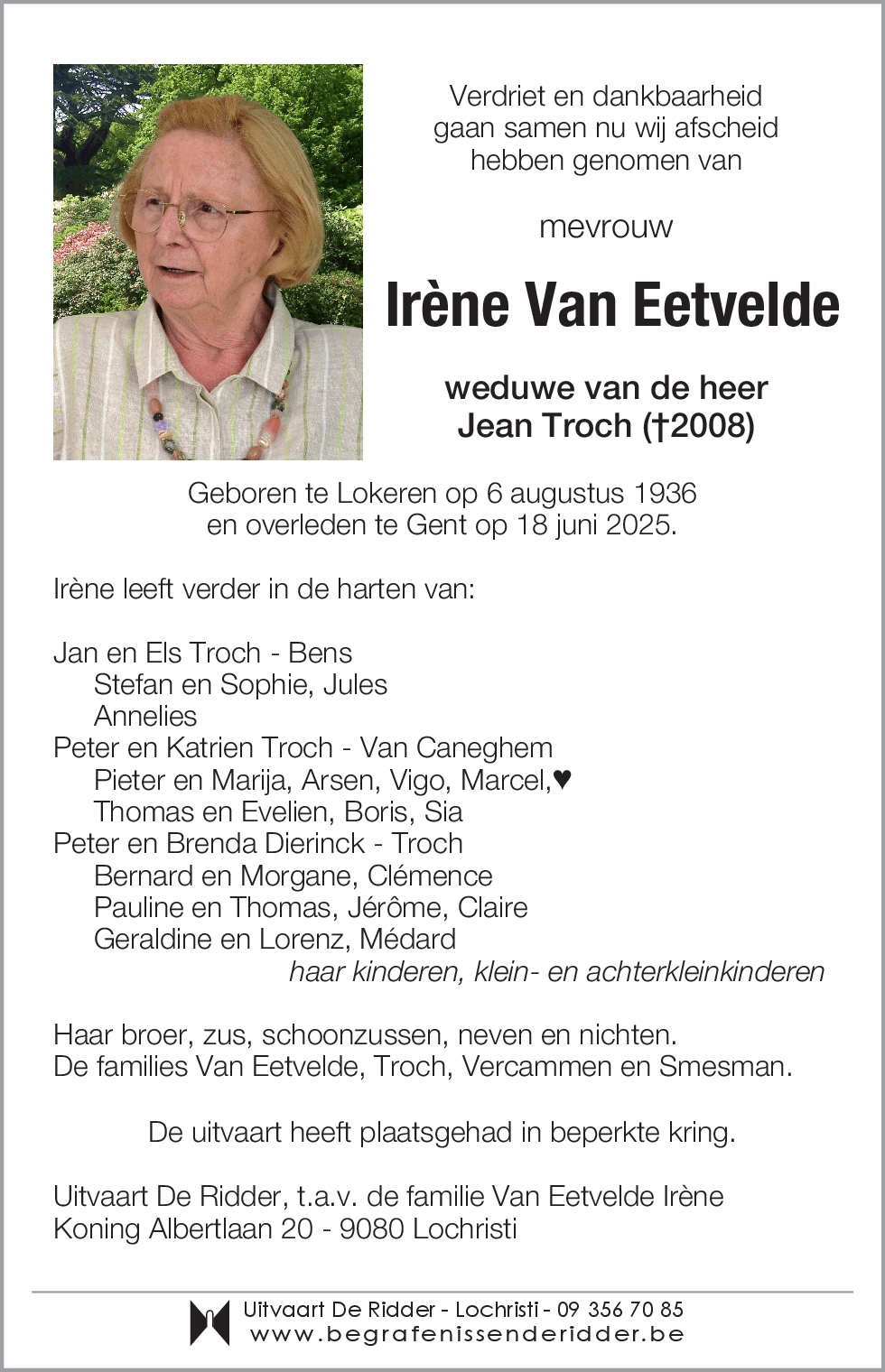 Irène Van Eetvelde