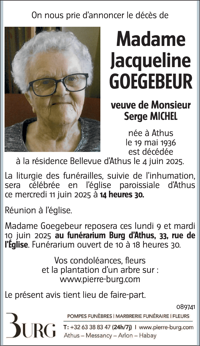 Jacqueline GOEGEBEUR