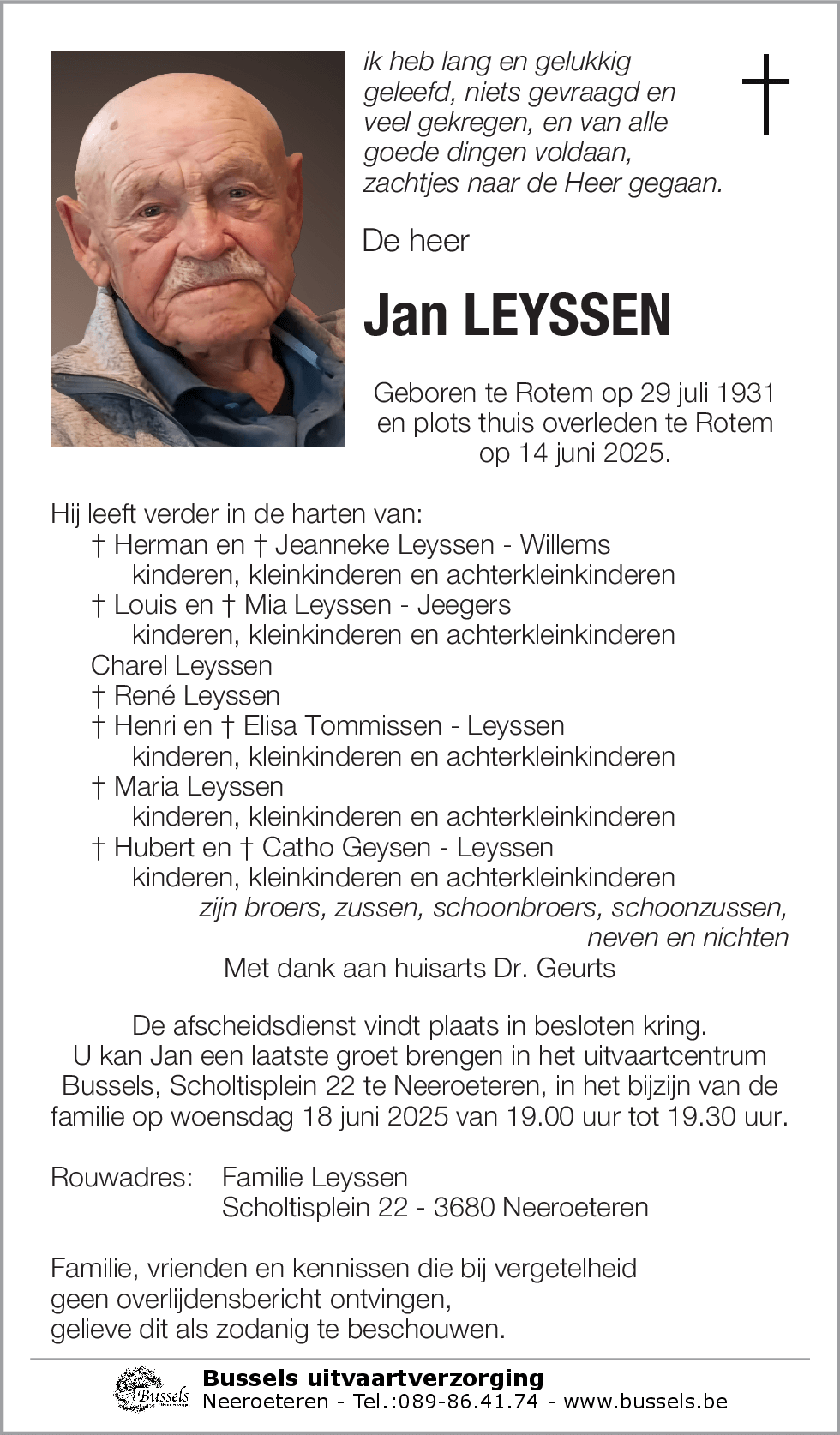 Jan LEYSSEN