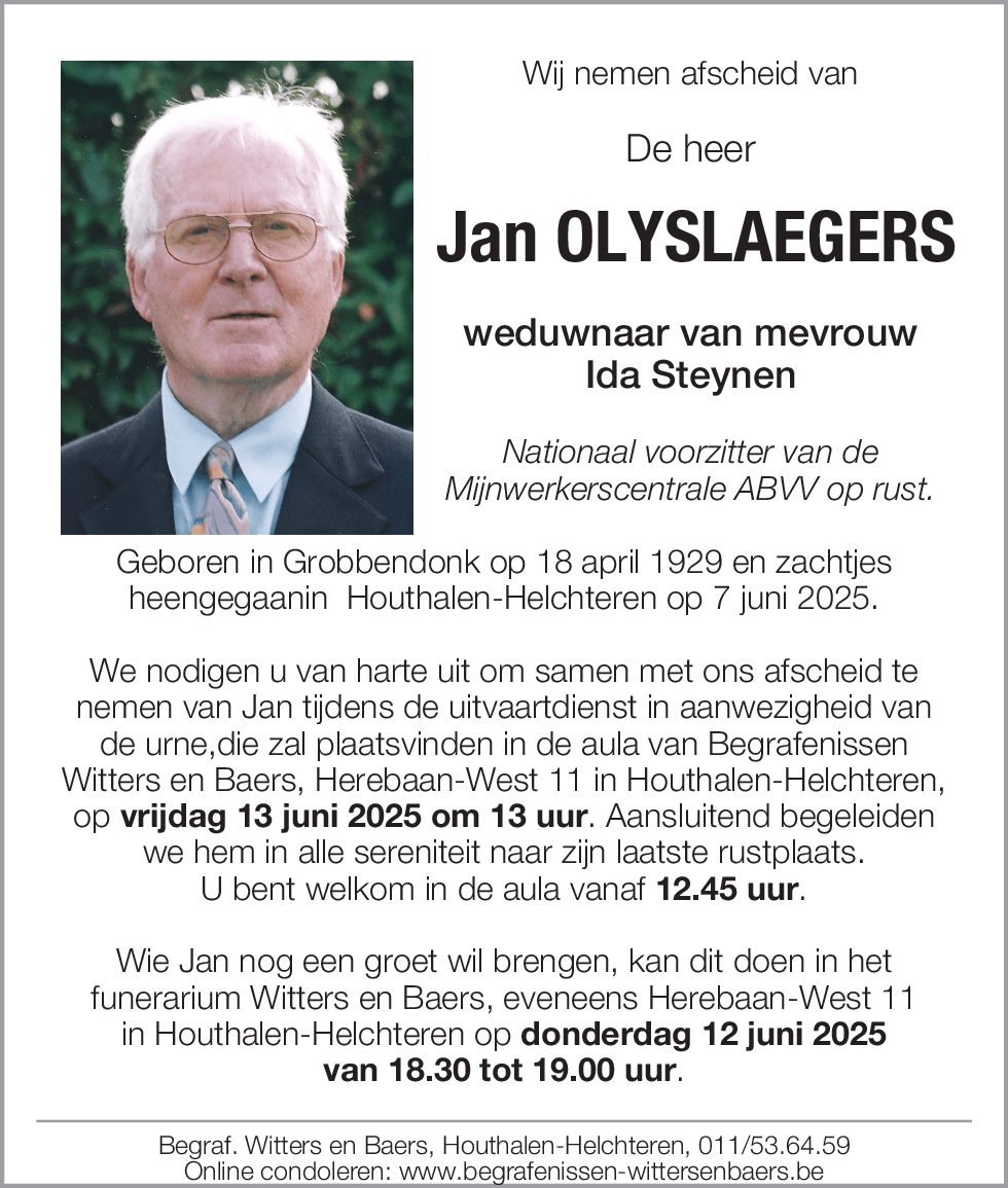 Jan Olyslaegers