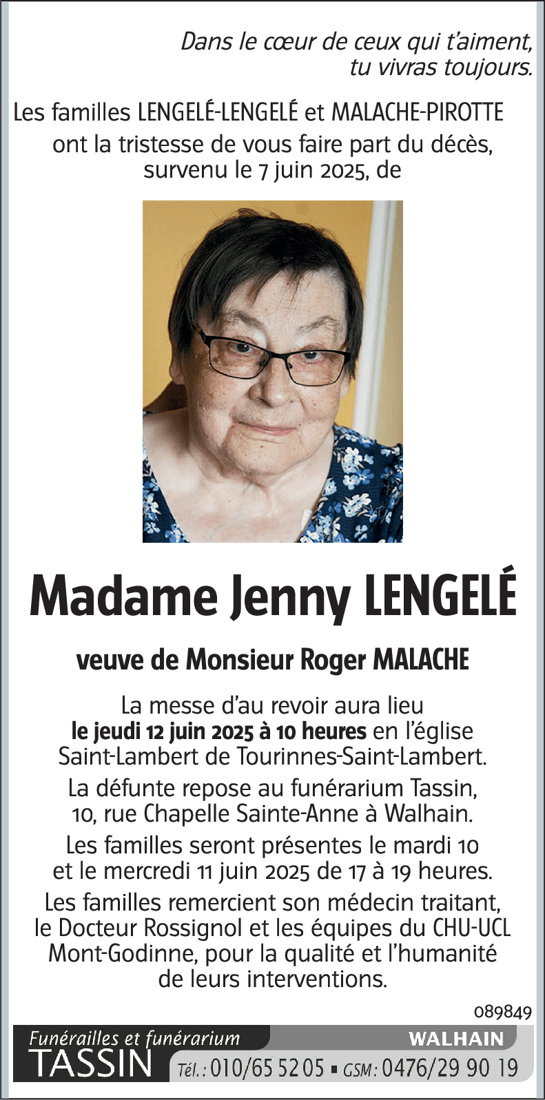 Jenny LENGELE