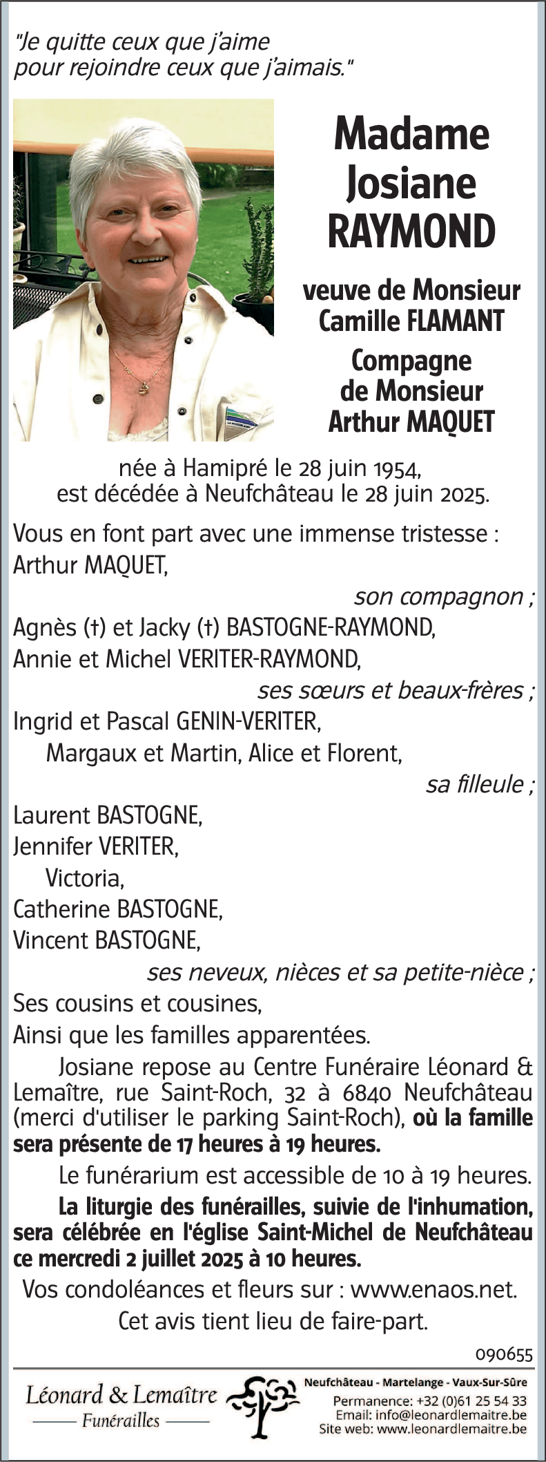 Josiane RAYMOND