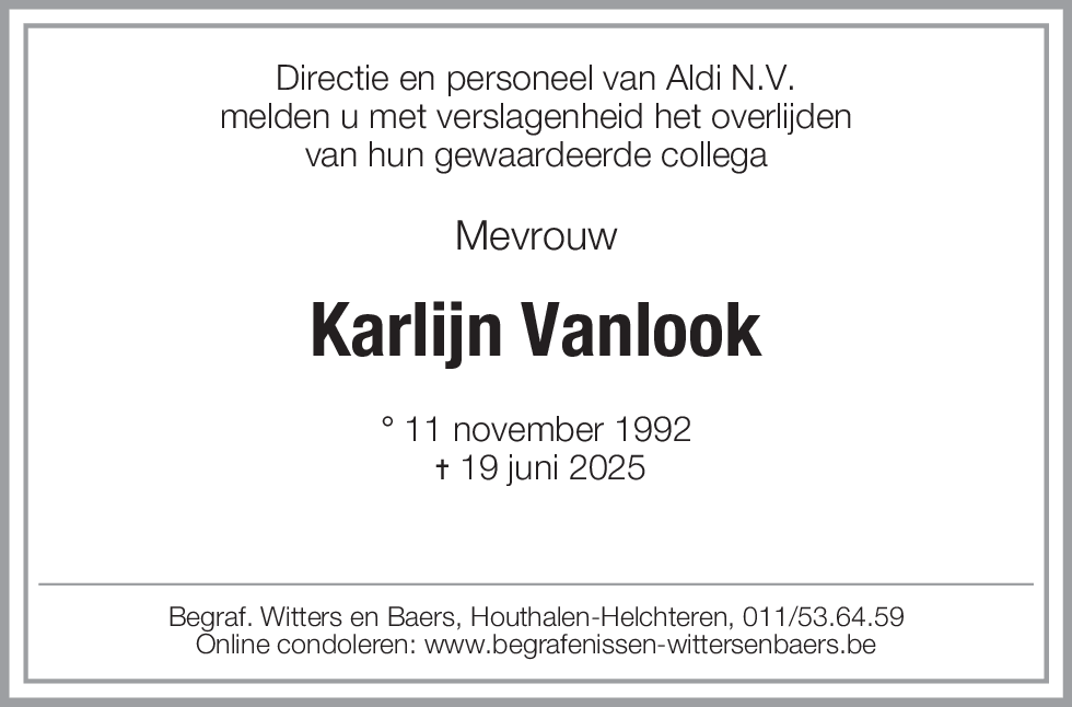 Karlijn Vanlook
