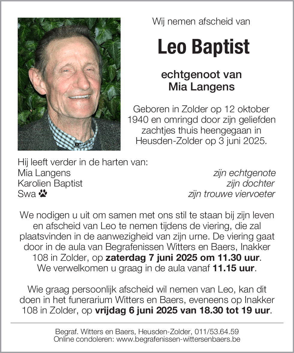 Leo Baptist