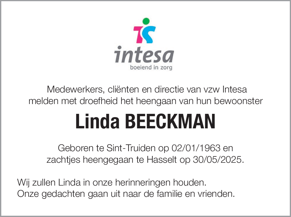Linda Beeckman