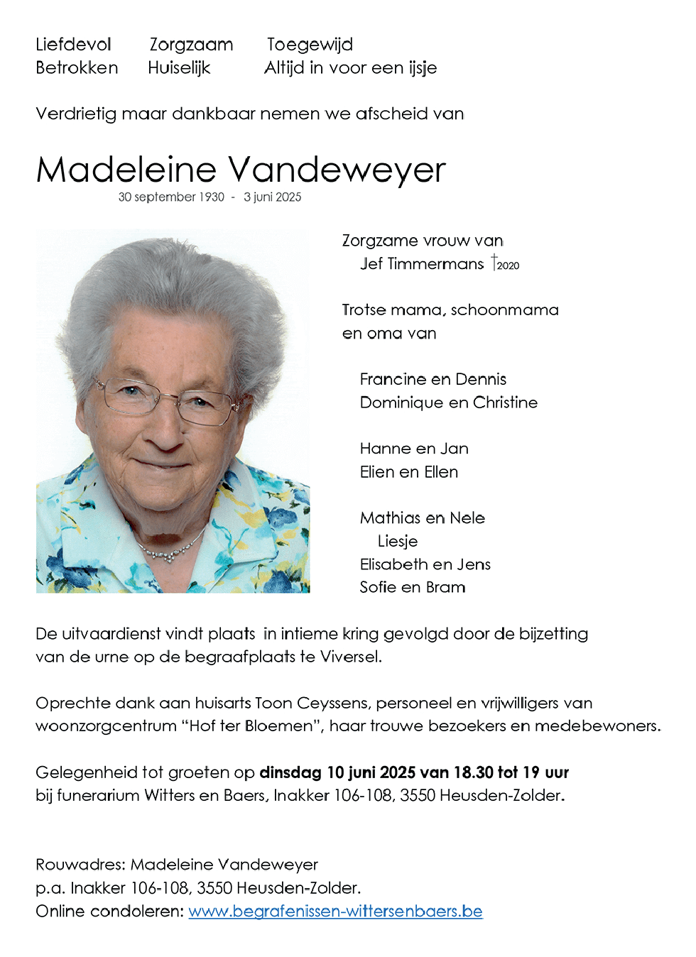 Madeleine Vandeweyer
