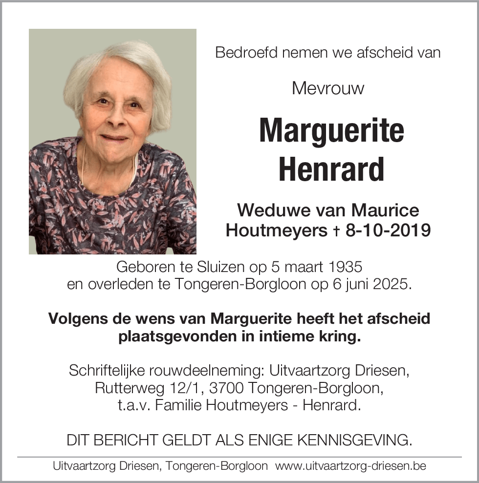 Marguerite Henrard