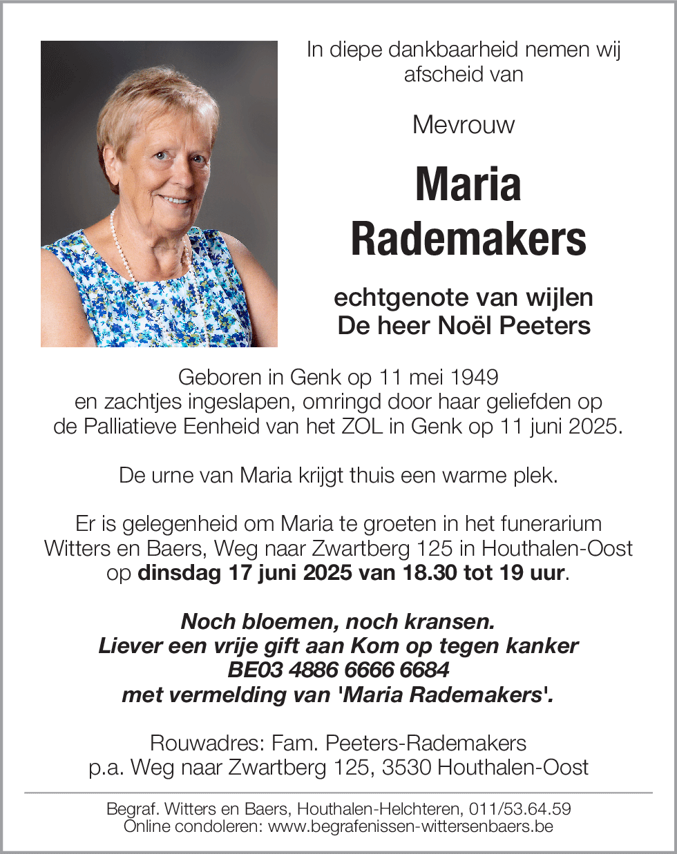 Maria Rademakers