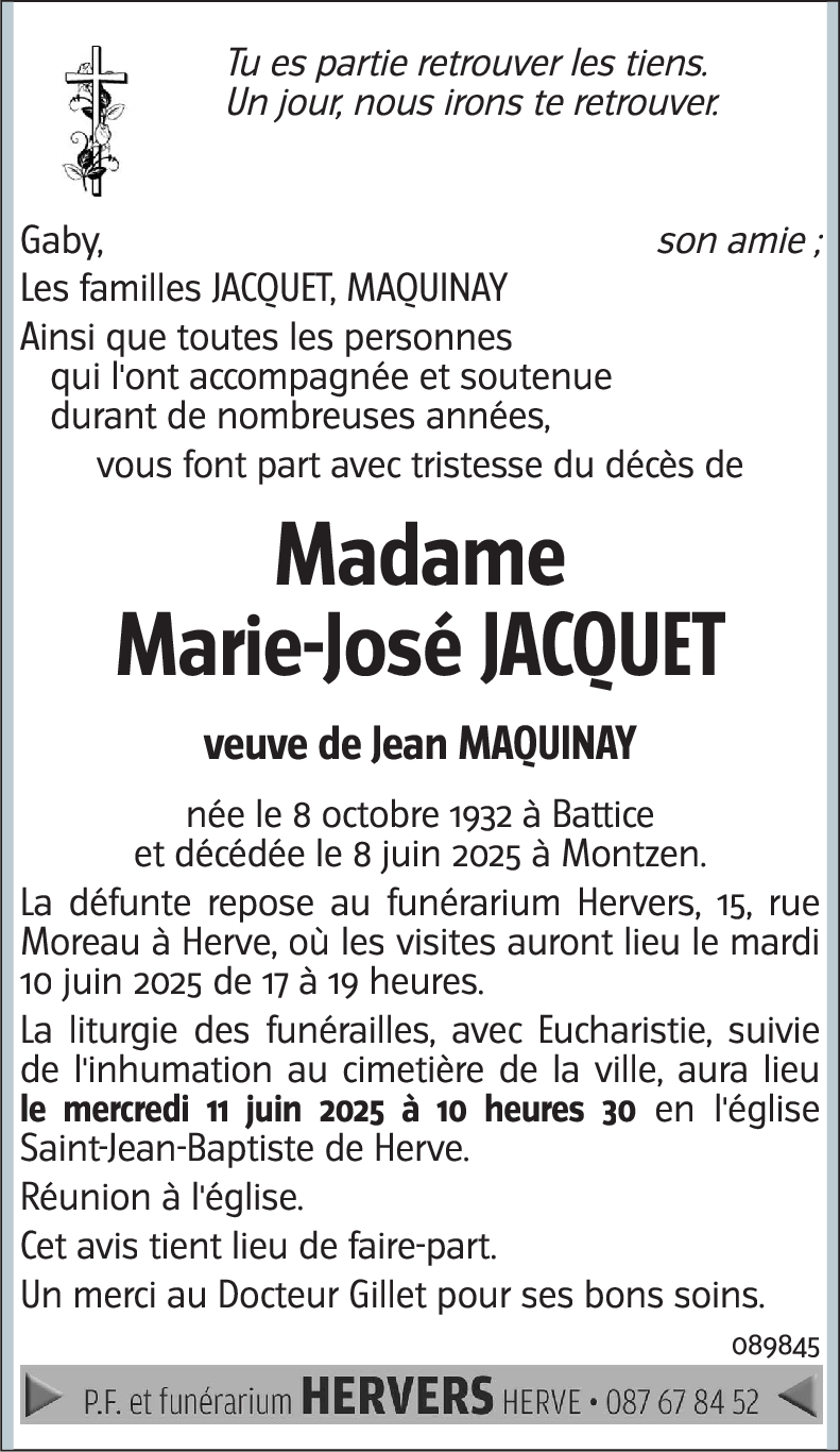 Marie-José JACQUET