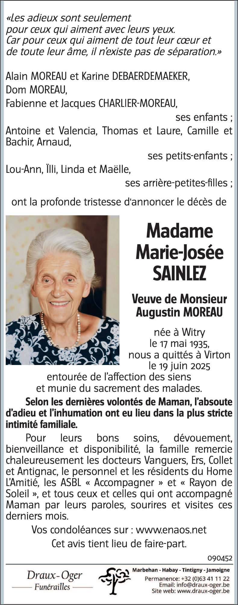 Marie-Josée SAINLEZ