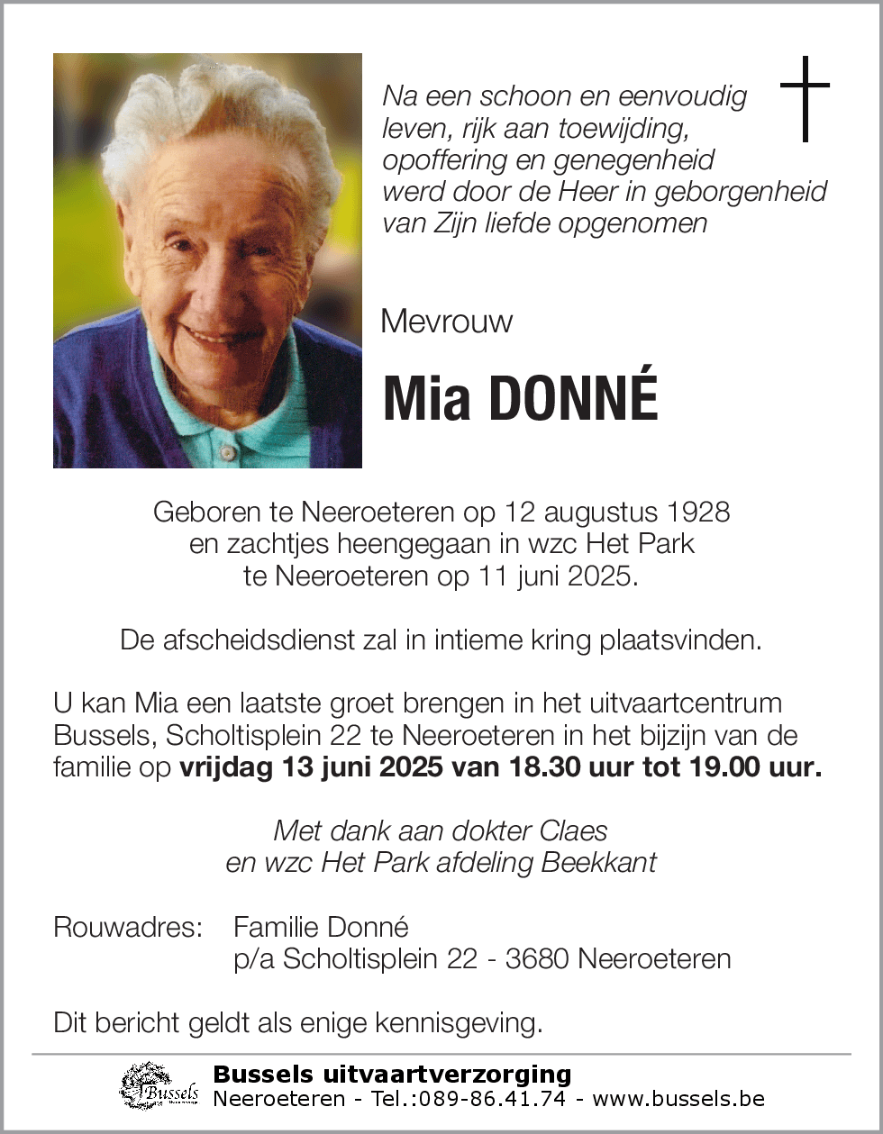 Mia Donné