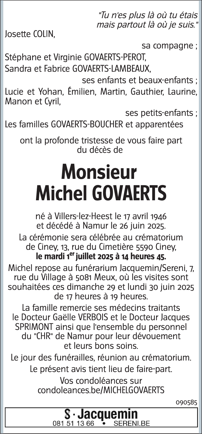 Michel Govaerts