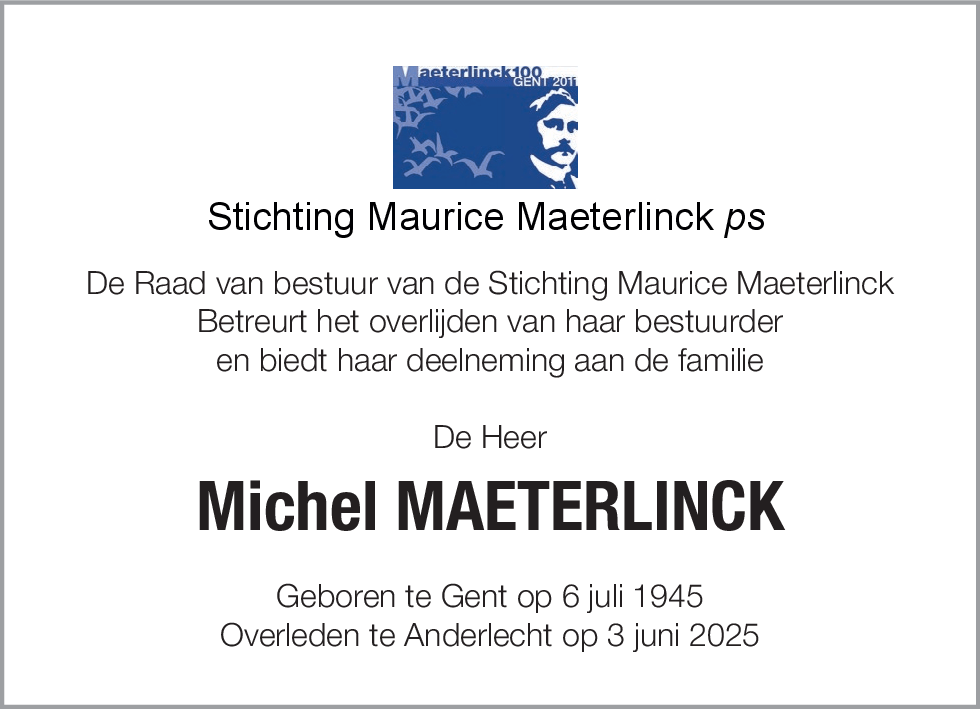 Michel Maeterlinck