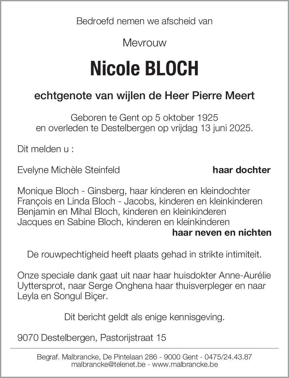 Nicole Bloch