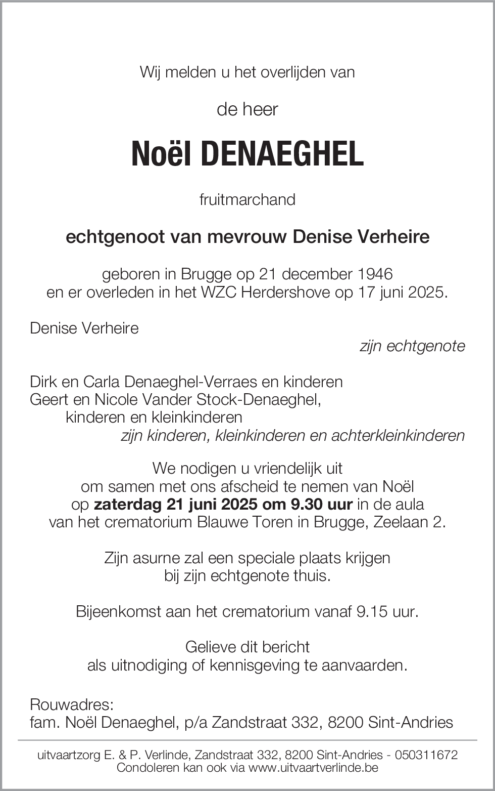 Noël Denaeghel