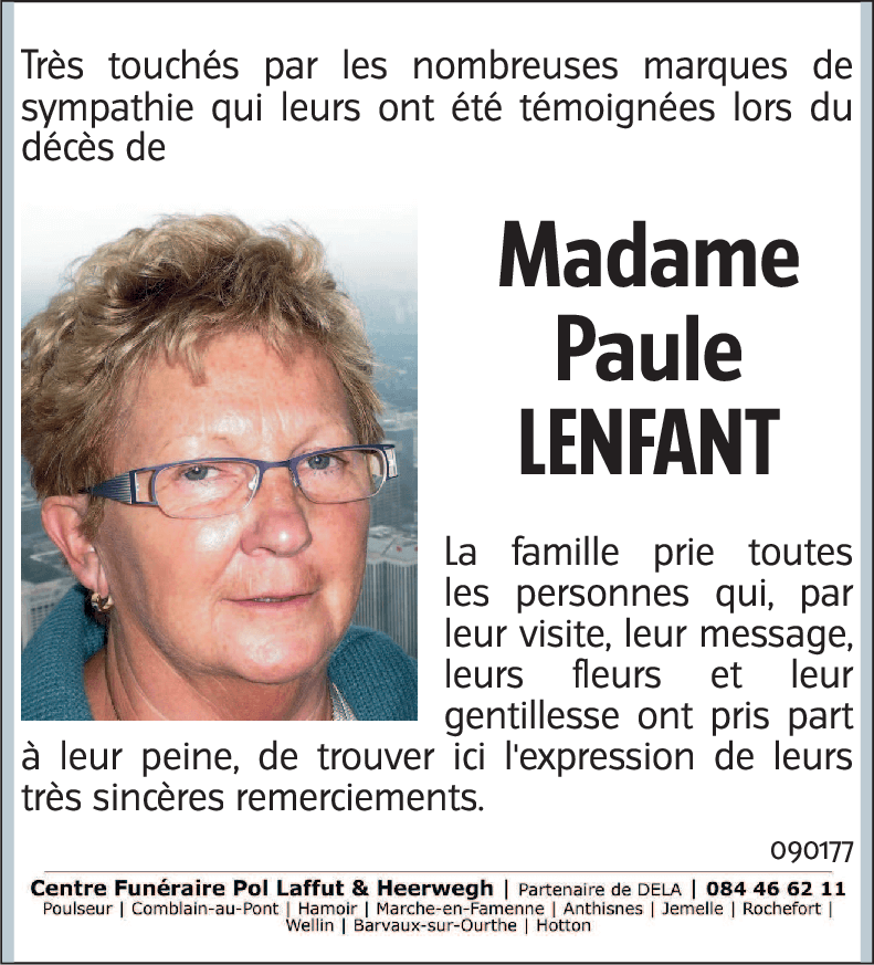 Paule LENFANT