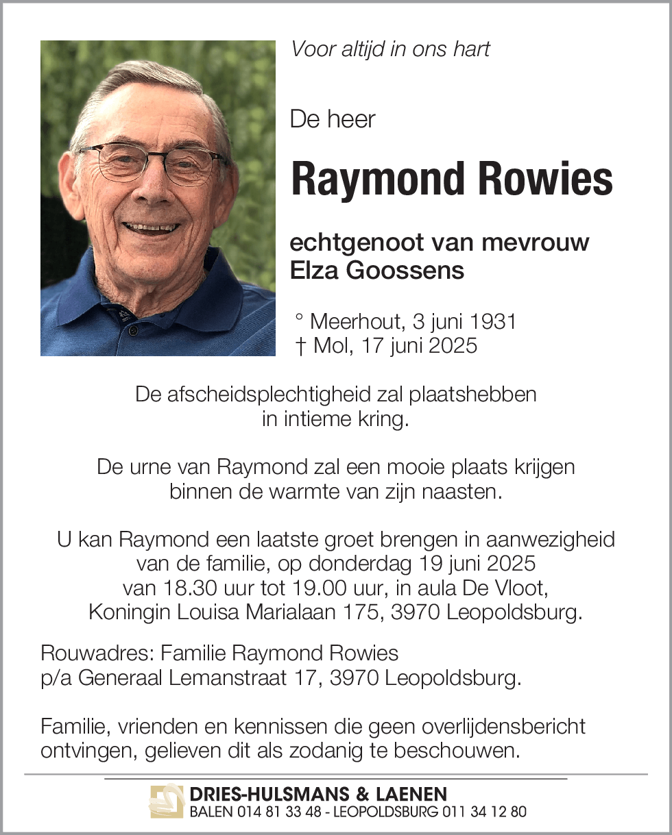 Raymond Rowies
