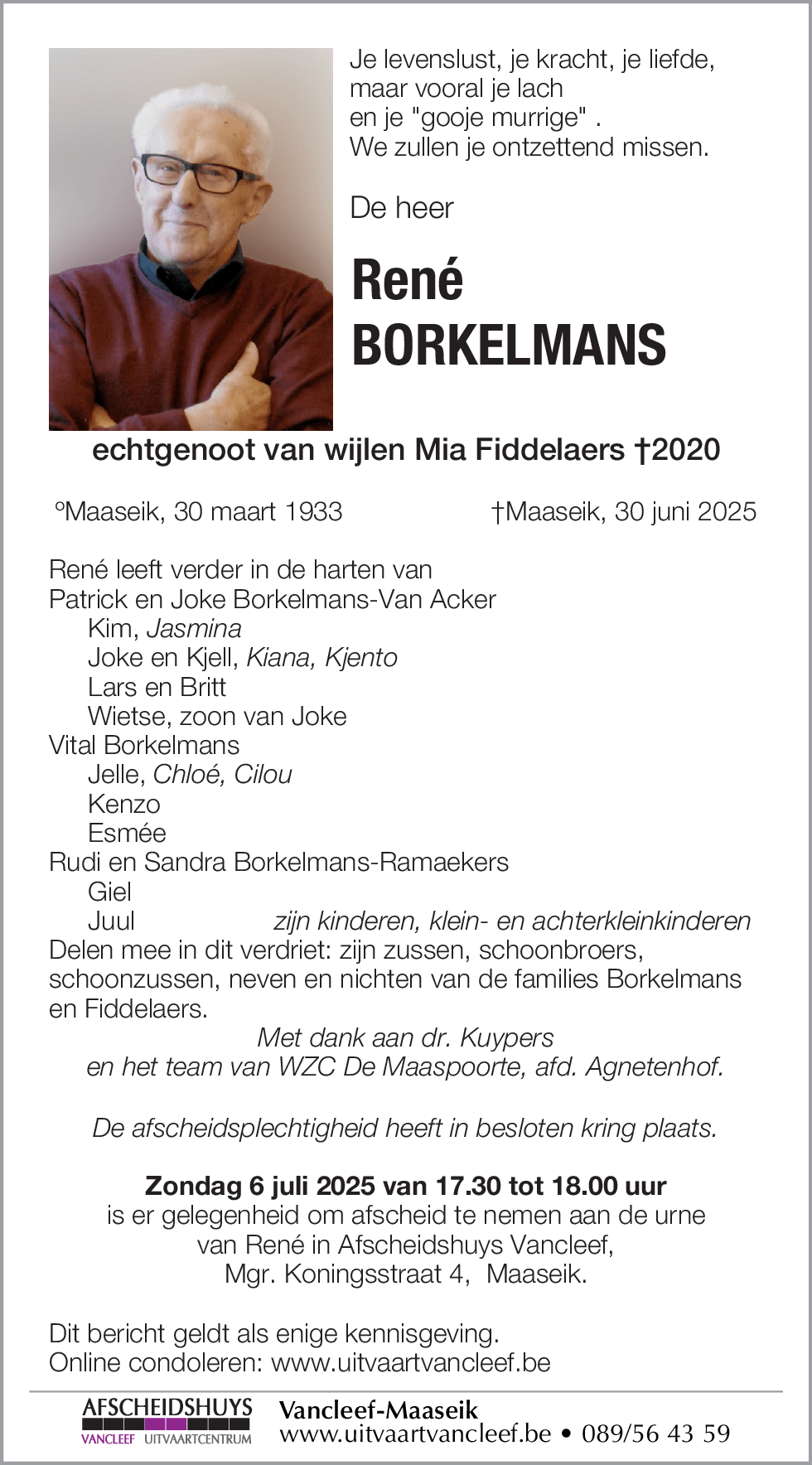 René Borkelmans