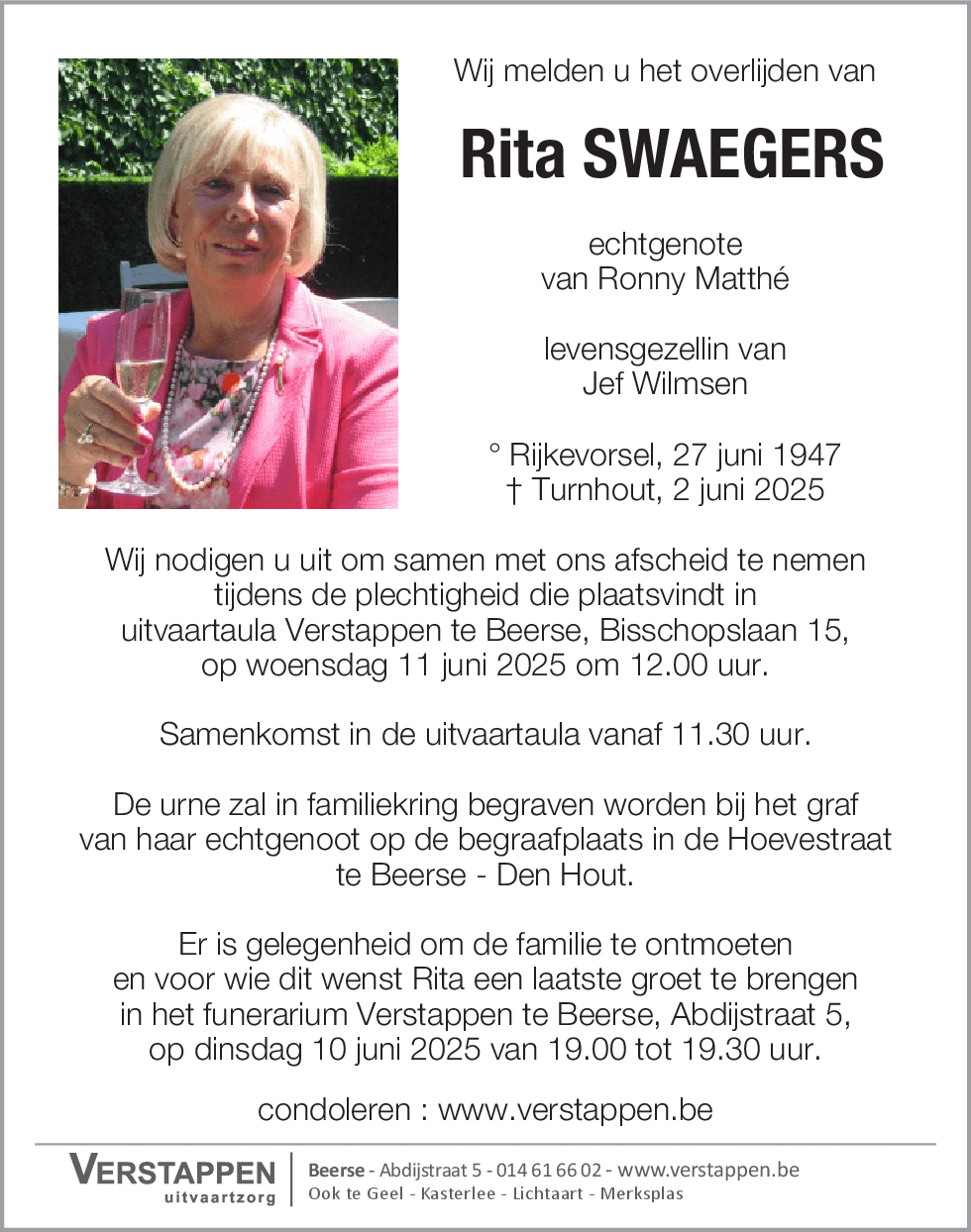 Rita Swaegers