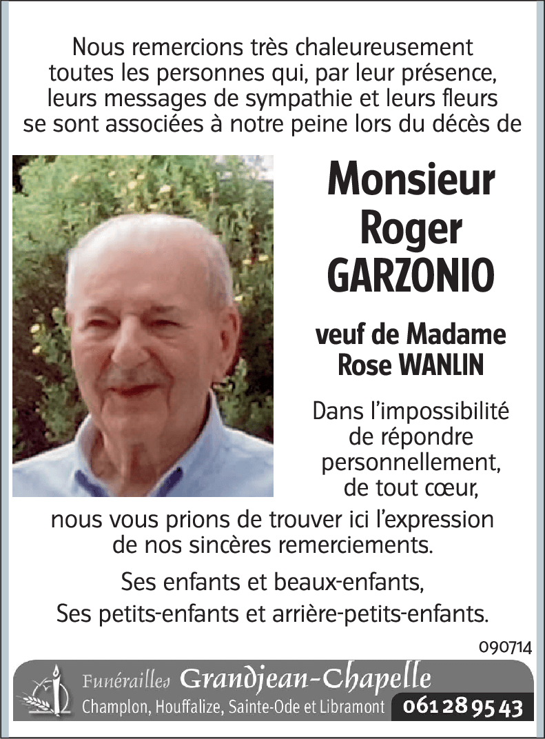 Roger GARZONIO