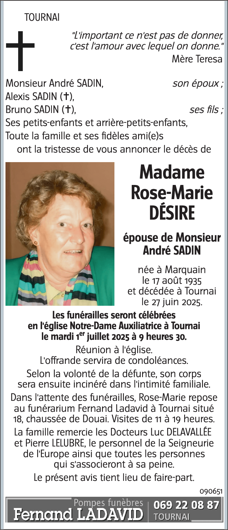 Rose-Marie DÉSIRE