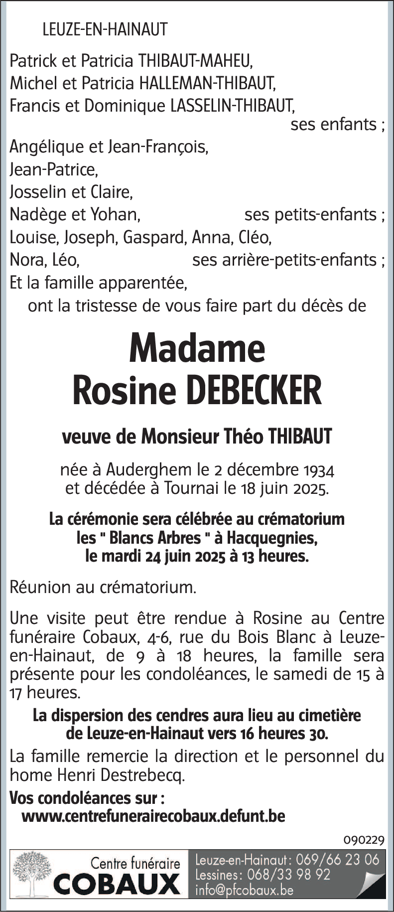 Rosine Debecker