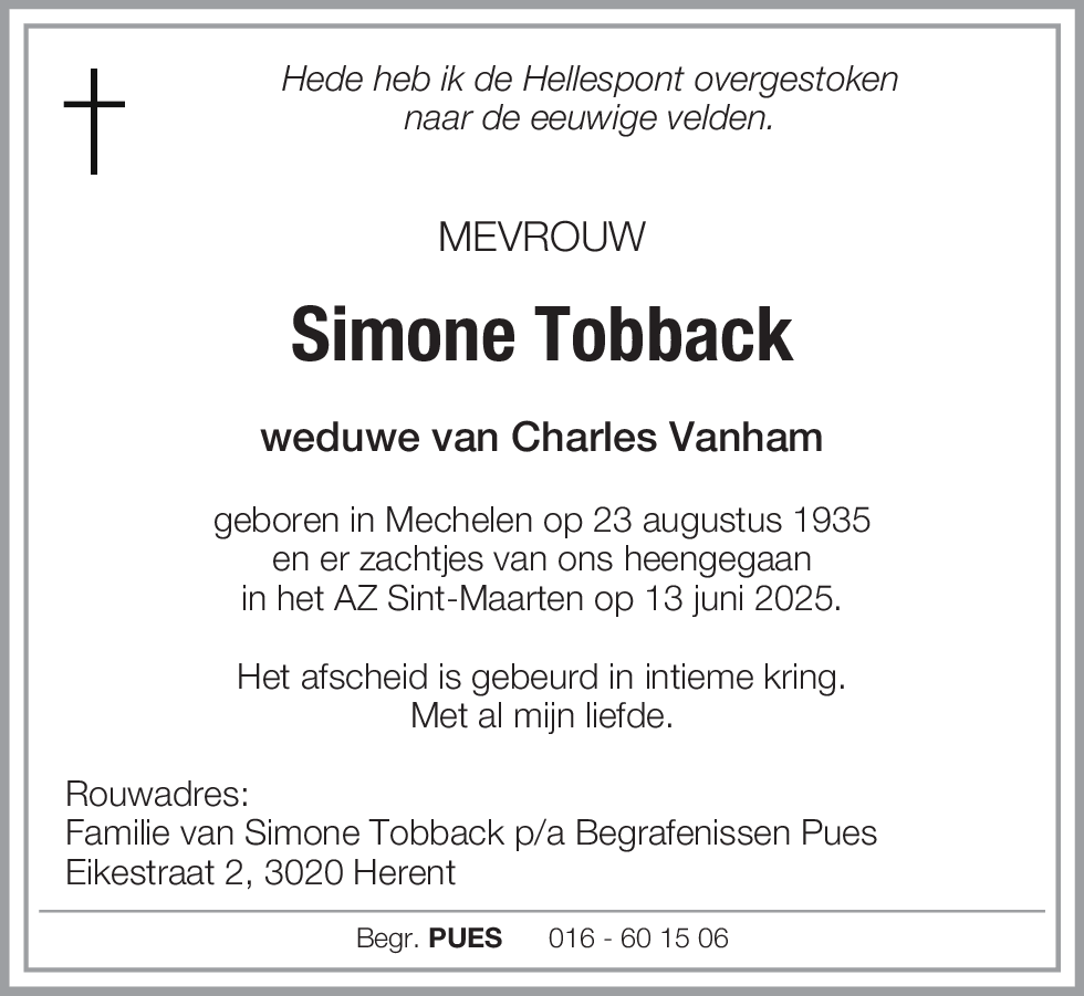 Simone Tobback