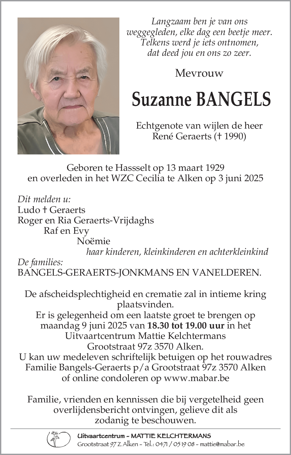 Suzanne Bangels
