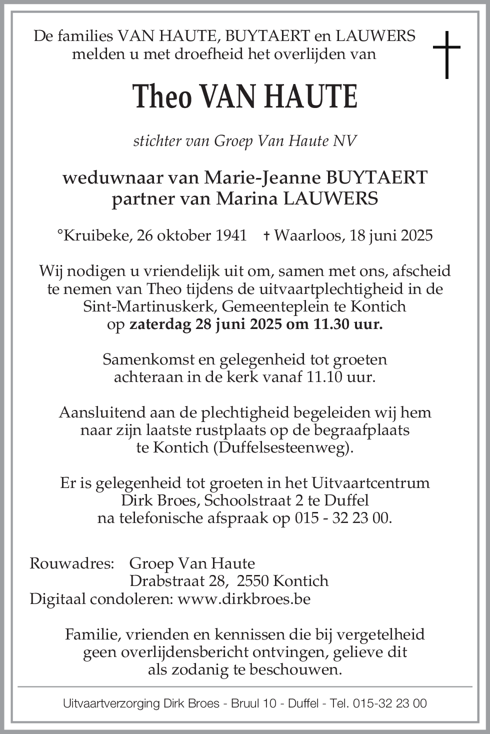 Theo Van Haute