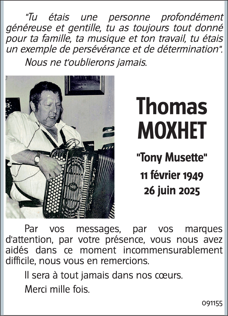 Thomas MOXHET