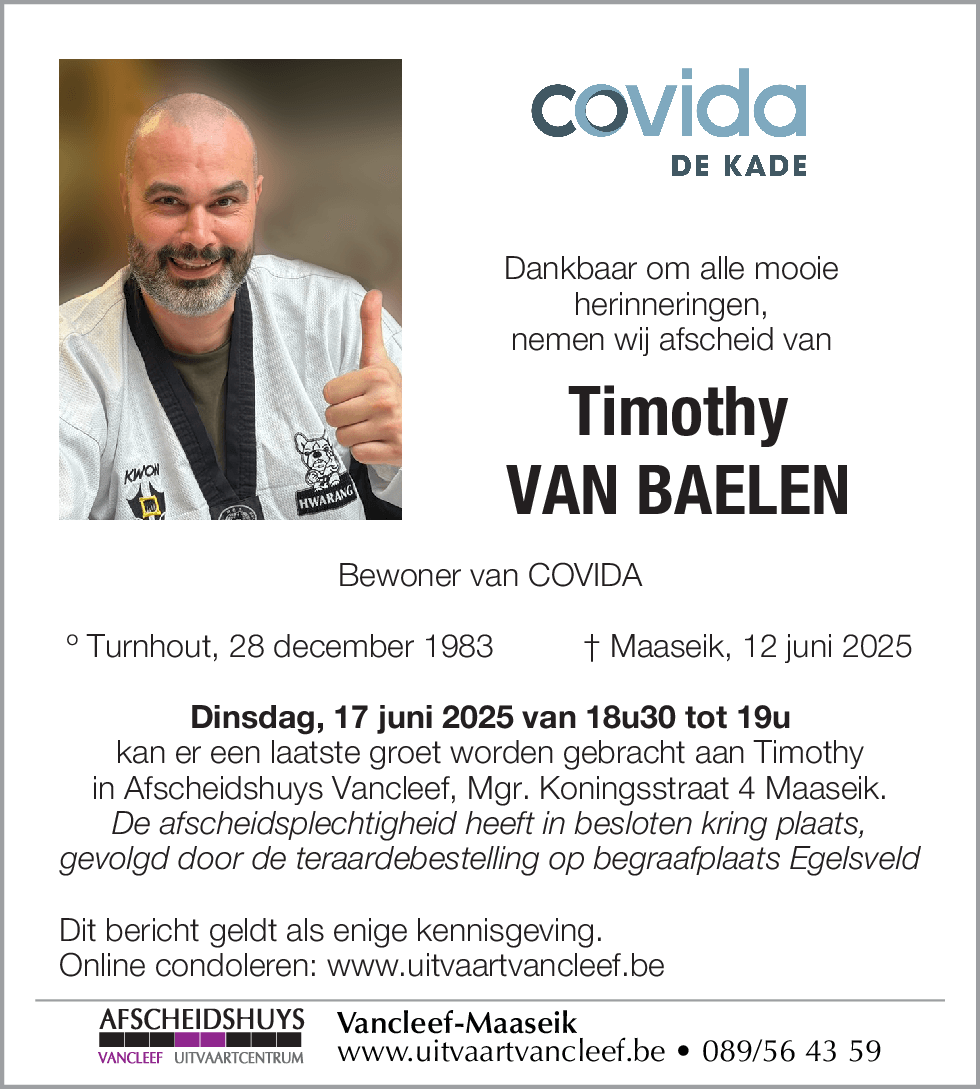 Timothy Van Baelen