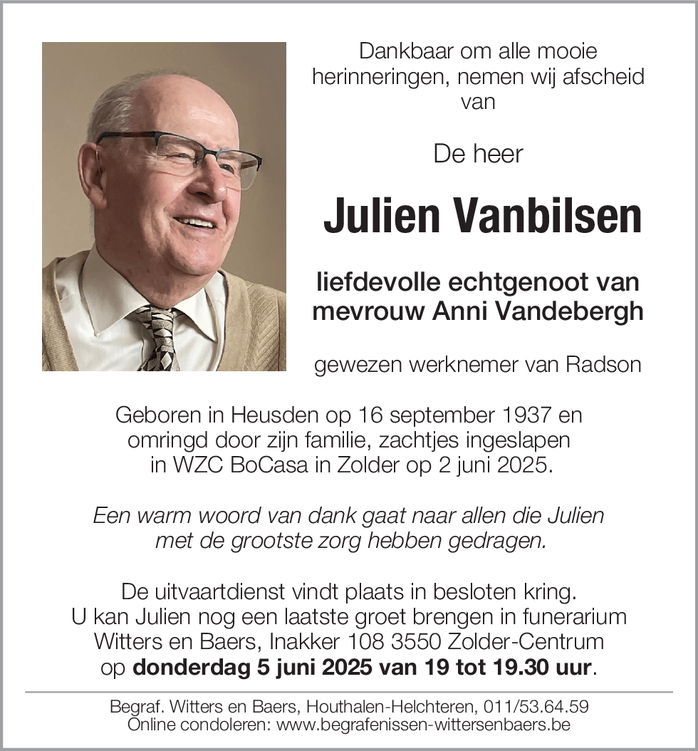 Vanbilsen Julien
