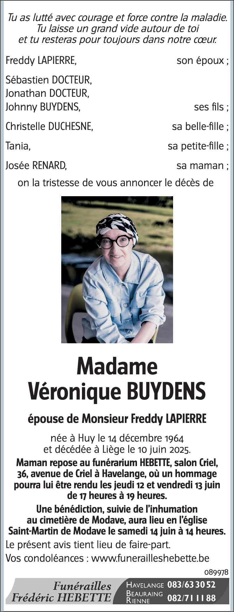 Véronique BUYDENS
