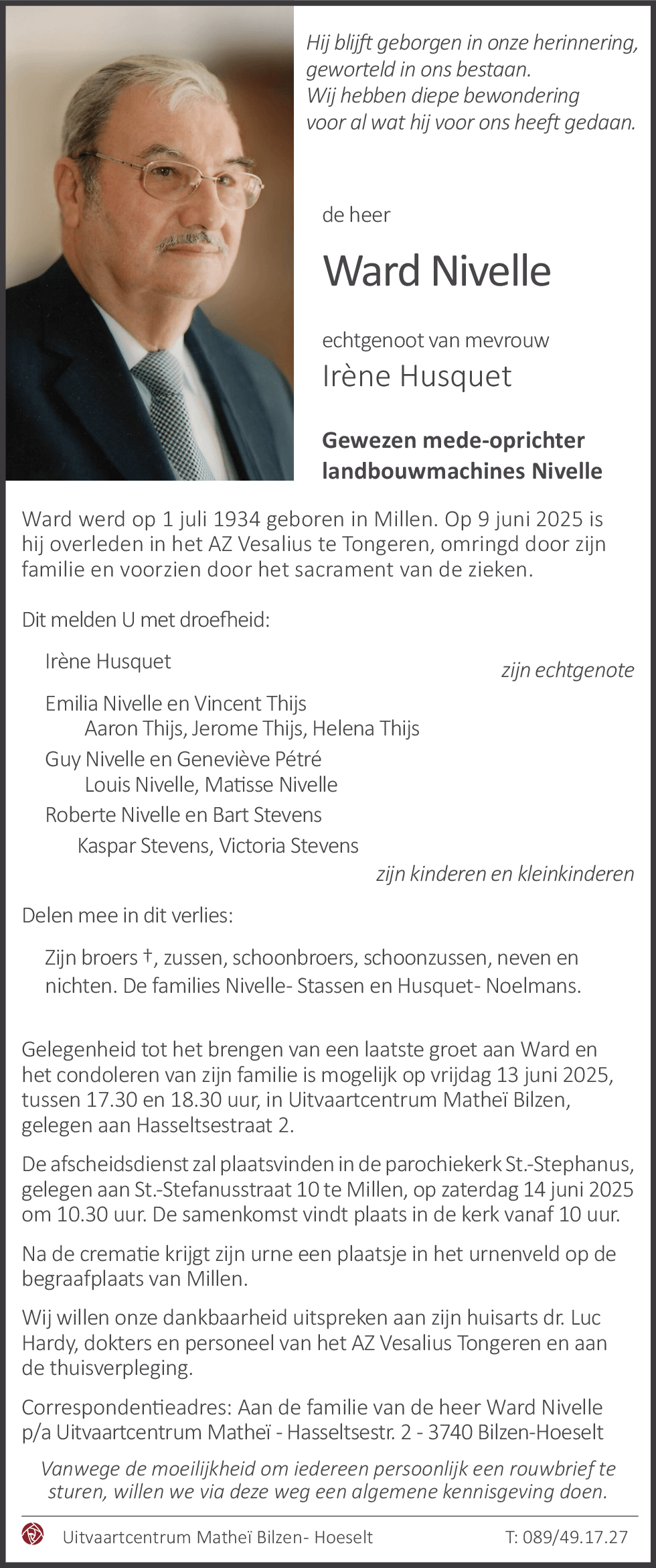 Ward Nivelle