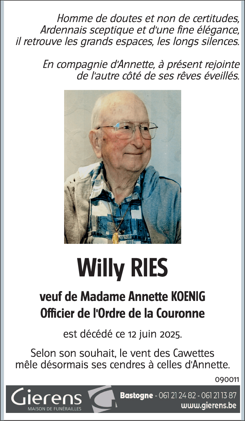 Willy RIES
