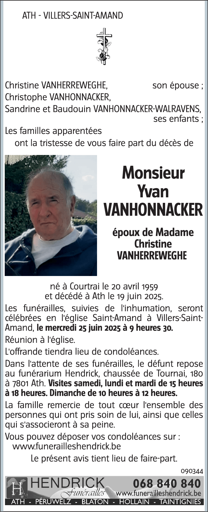 yvan VANHONNACKER