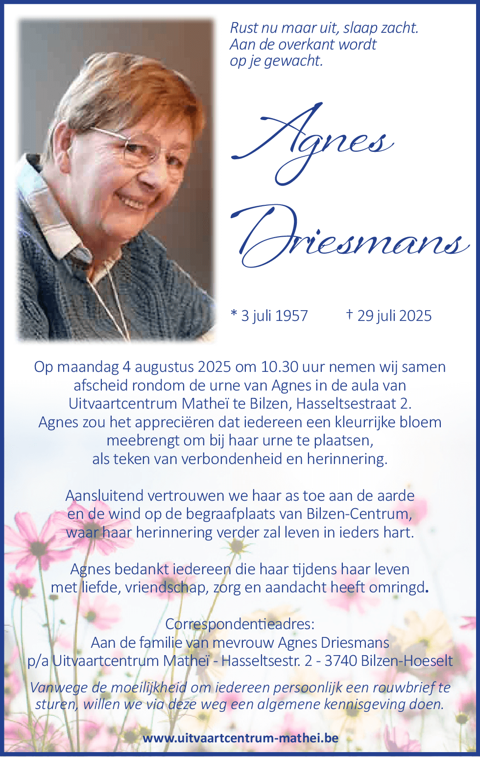 Agnes Driesmans
