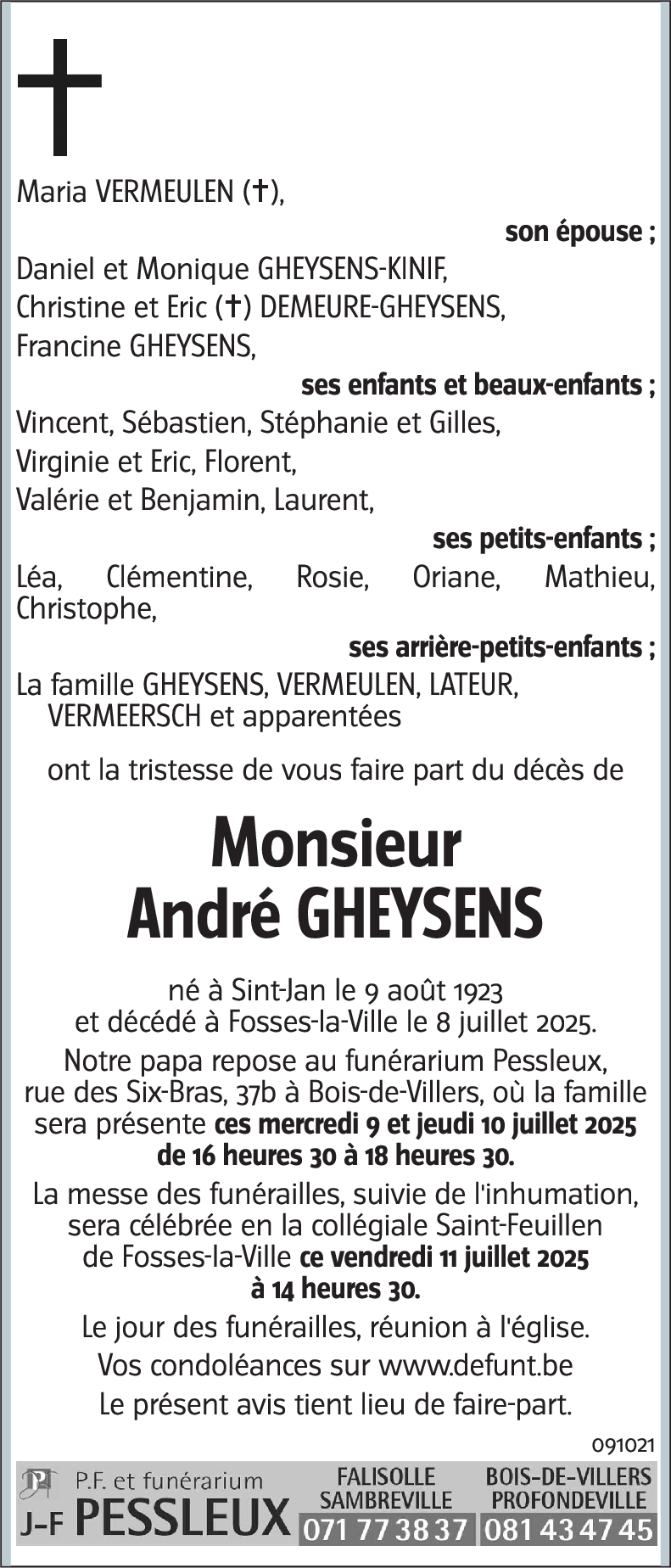 André GHEYSENS