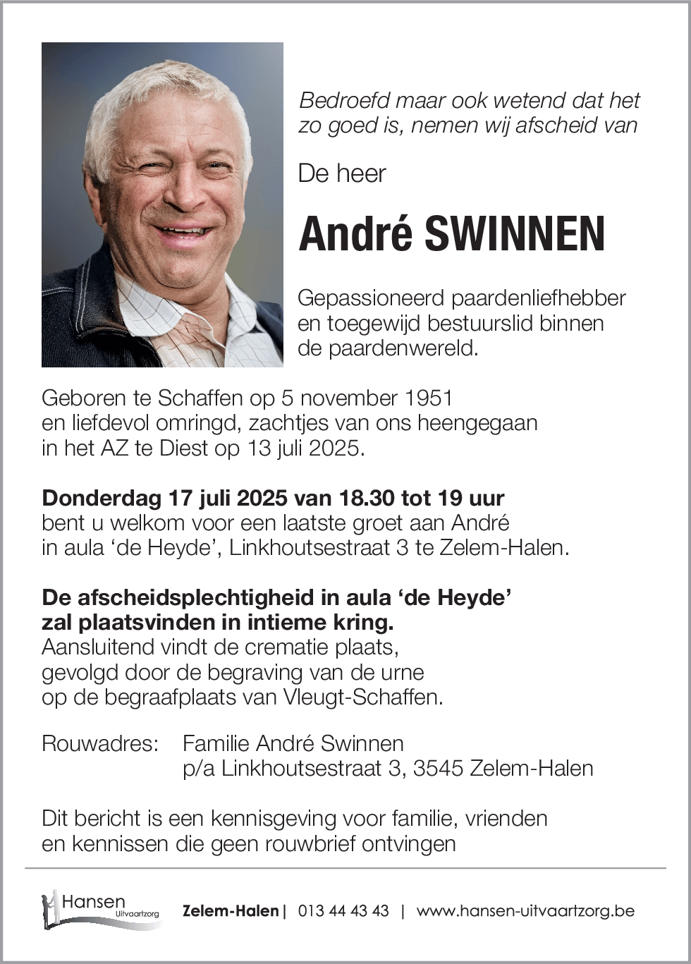 André SWINNEN