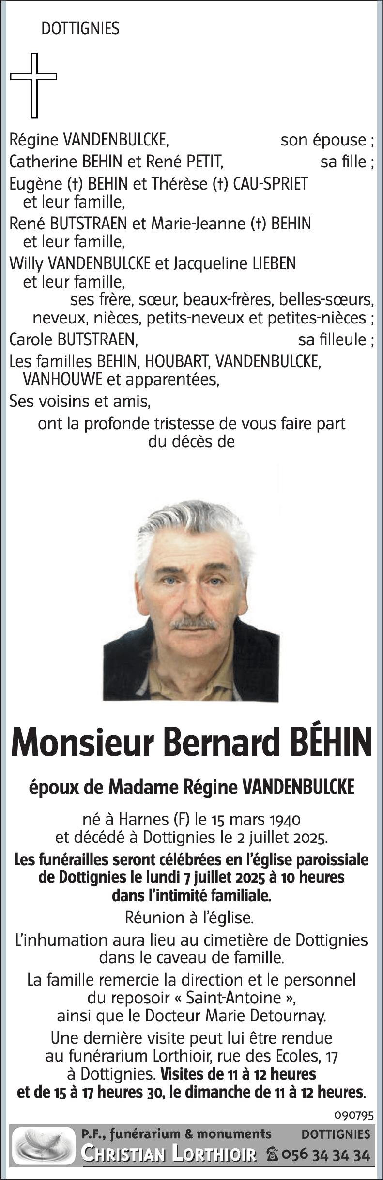 Bernard Béhin