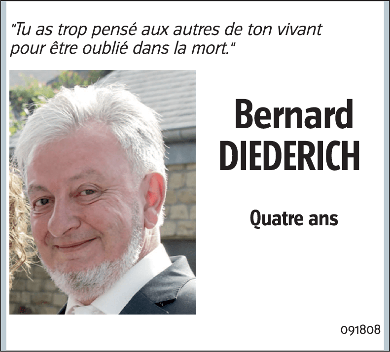 Bernard DIEDERICH