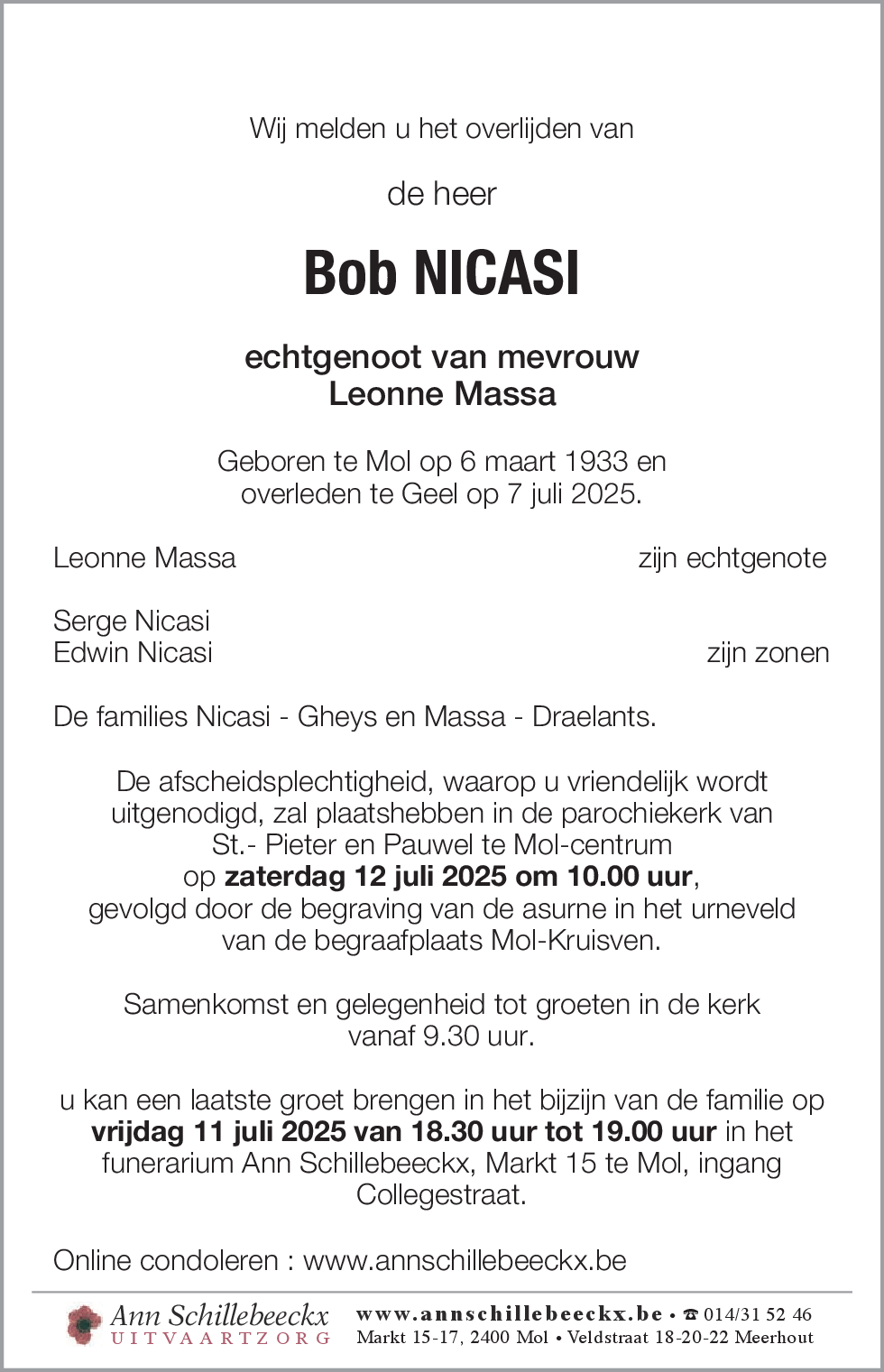 Bob Nicasi